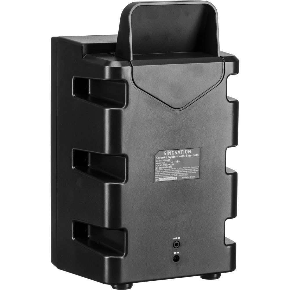 808 Audio Singsation Bluetooth Karaoke System with Light Effects & Microphone