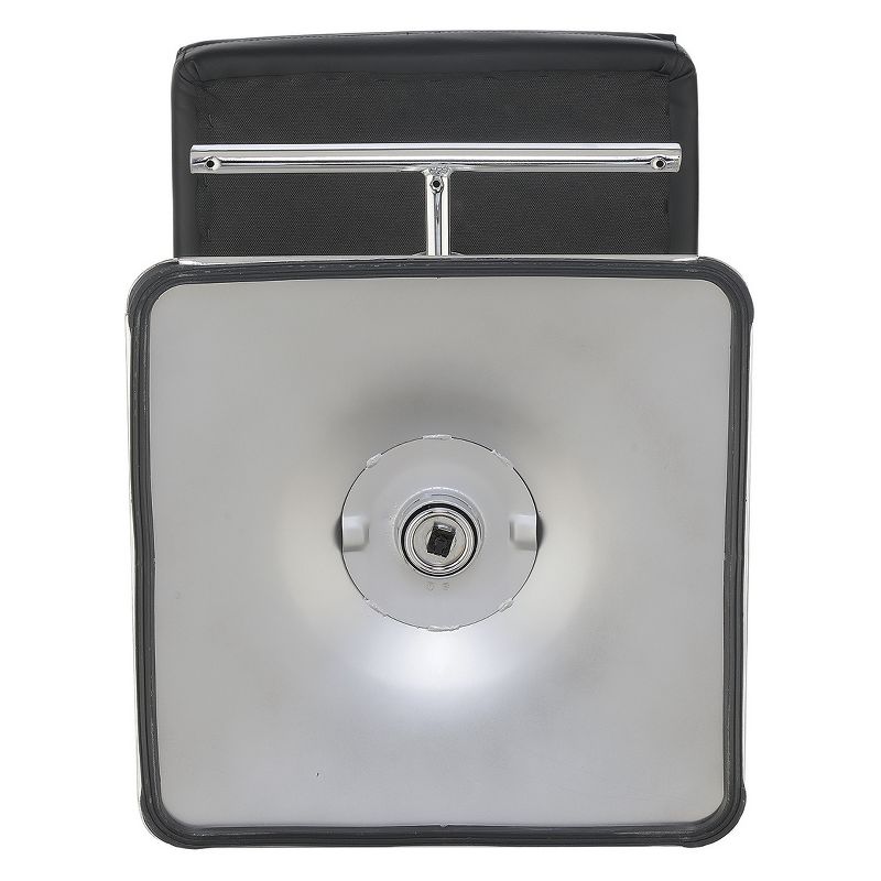 Set of 2 Private Reserves Adjustable Barstool Black