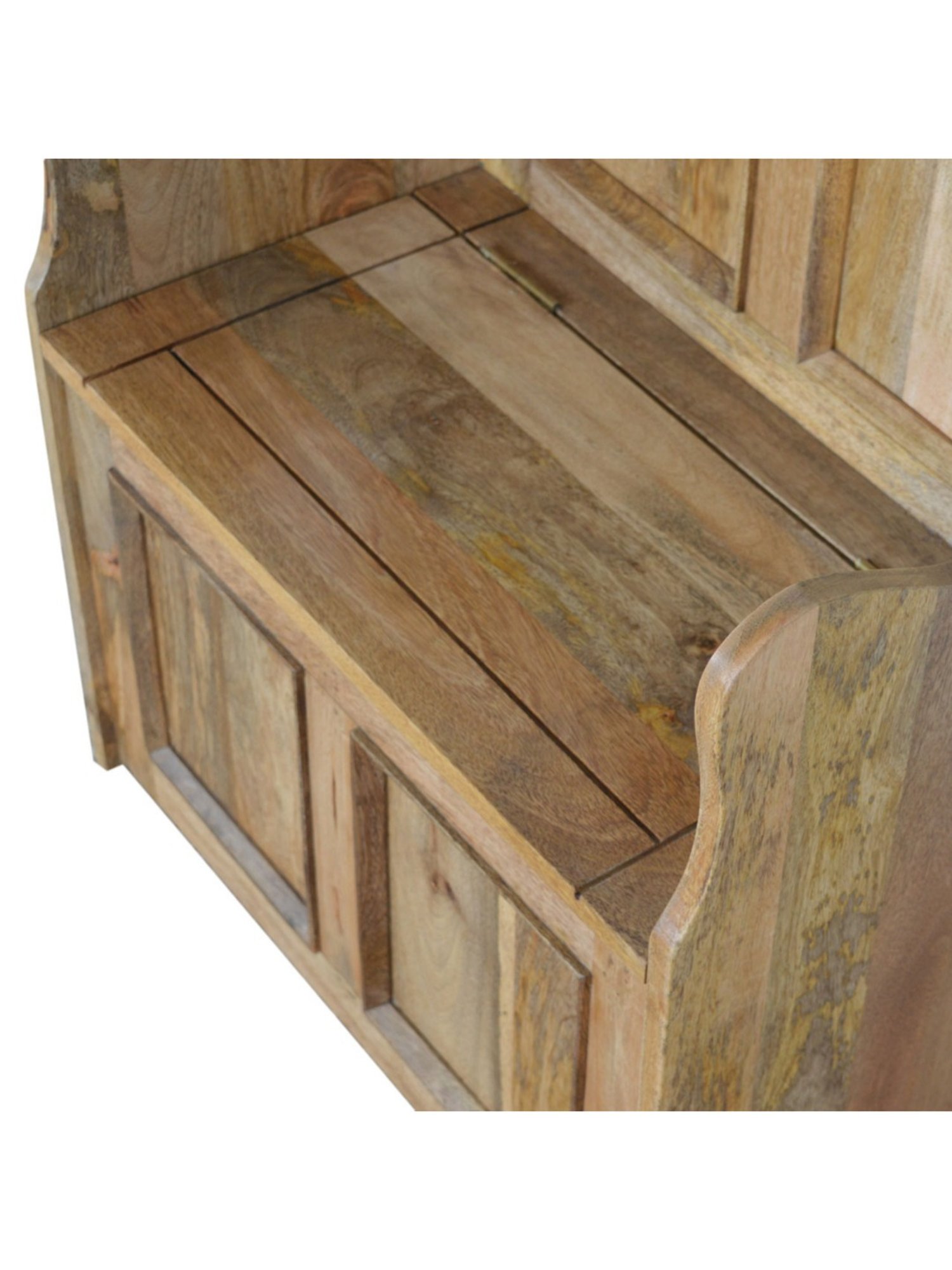 Chumbak Jodhpur Sailor Solid Blue Sheesham Wood Bench