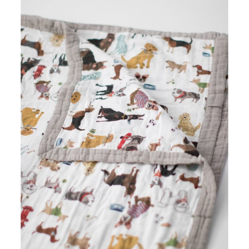 Little Unicorn Cotton Muslin Quilt Big Kid - Woof