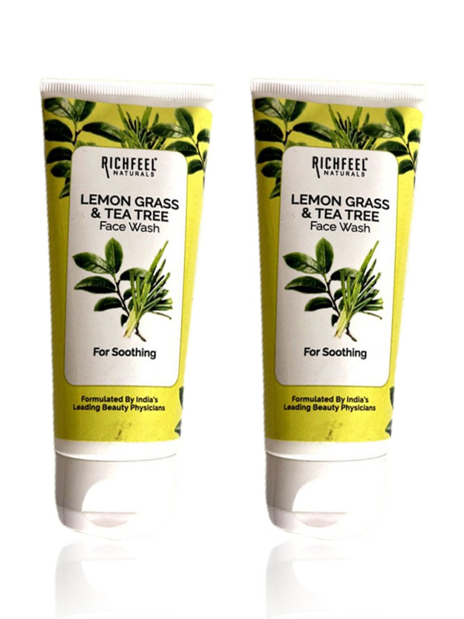 Richfeel Lemon Grass & Tea Tree Face Wash - Pack of 2