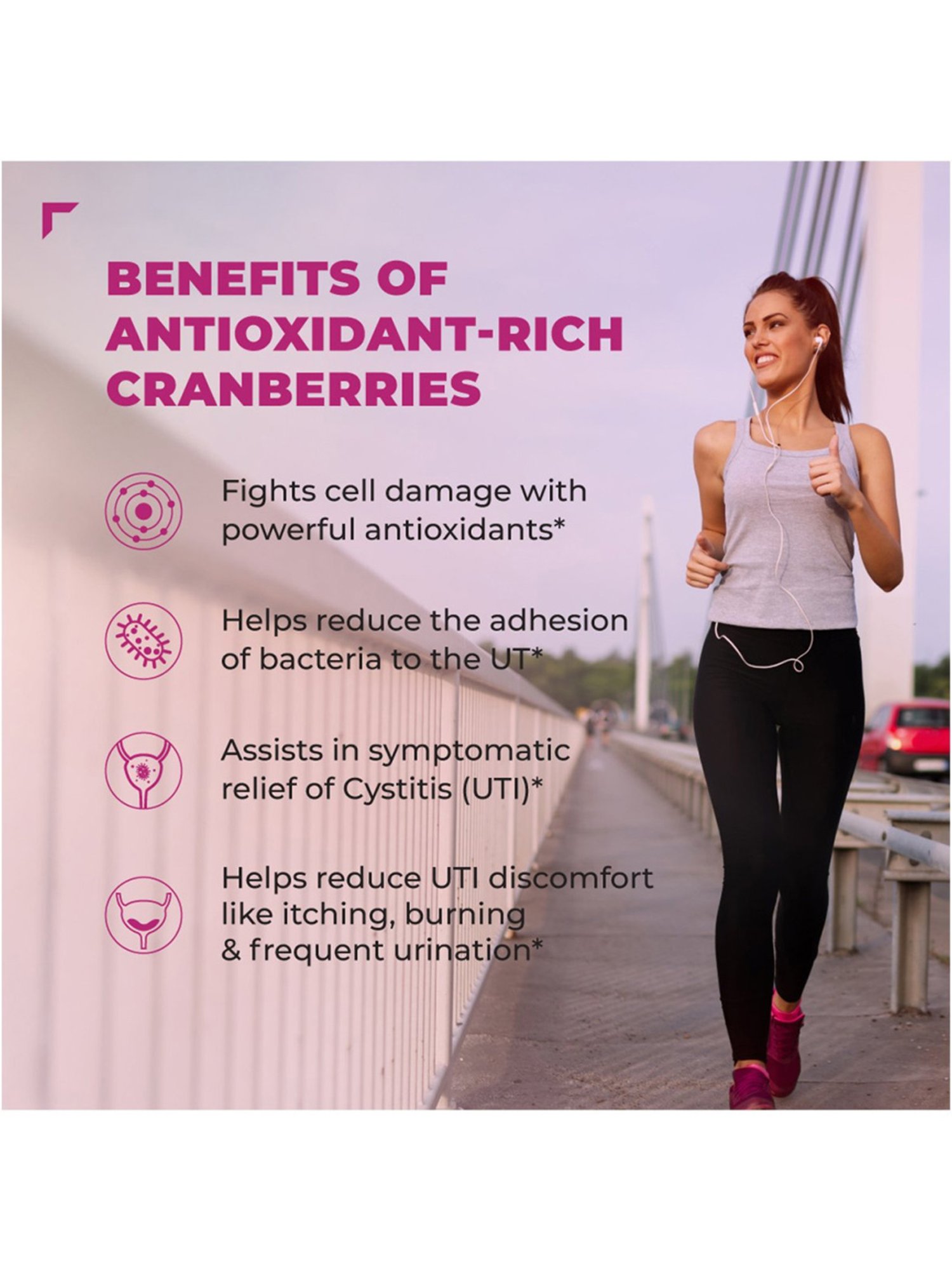 Swisse Ultiboost High Strength Cranberry Antioxidant Rich Supplements - 30 Tablets