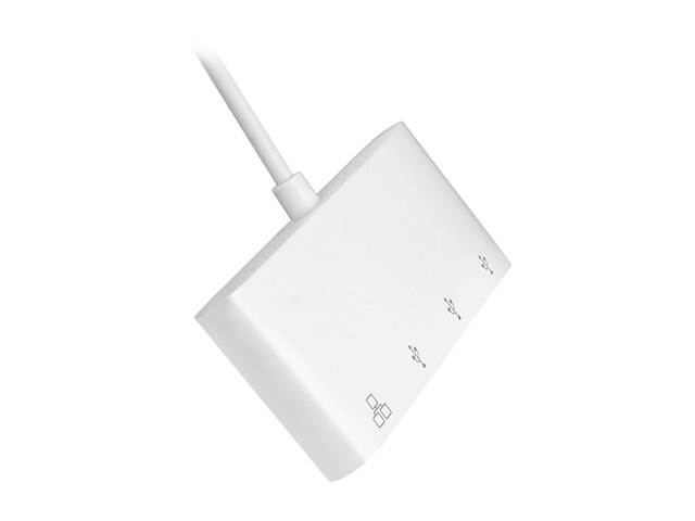 inland 09731 USB3.1 Type-c to USB 3.0x3 / Ethernet