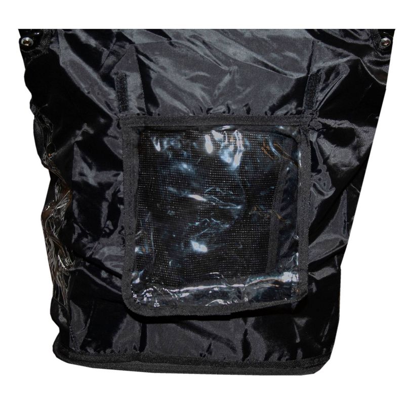 Pet Gear - Weather Cover for No-Zip Jogger Stroller - Dog & Cat - Black