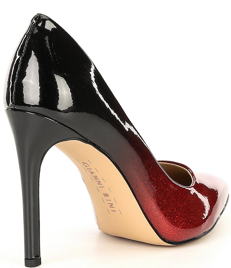 Gianni Bini IvyyaTwo Tone Ombre Patent Pointy-Toe Pumps