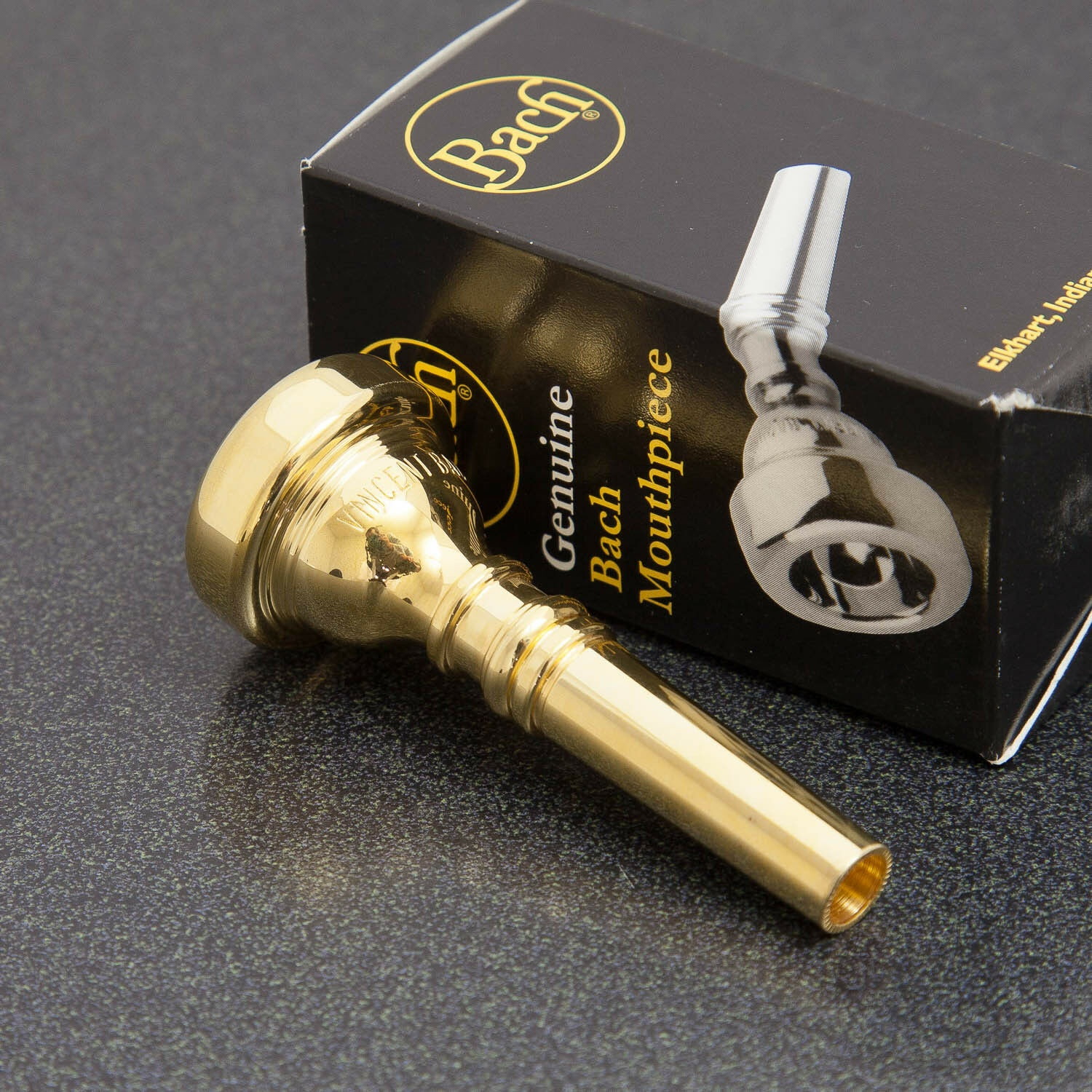 Genuine Bach 24K Gold Cornet Mouthpiece, 6 NEW! Ships Fast!