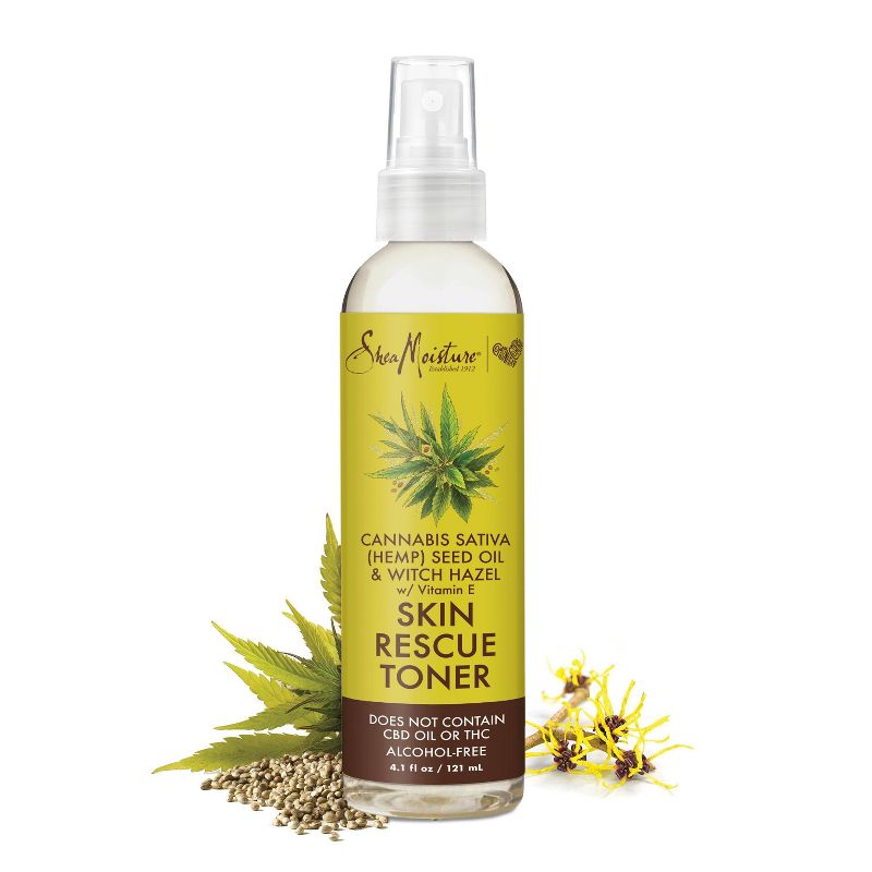 SheaMoisture Cannabis & Witch Hazel Skin Rescue Alcohol-Free Toner - 4.1 fl oz