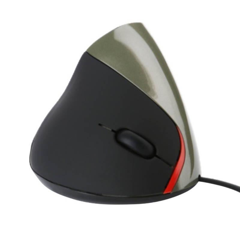 Ergonomic Office Vertical Mouse 5 Buttons 1200 DPI Optical Mice for PC Laptop