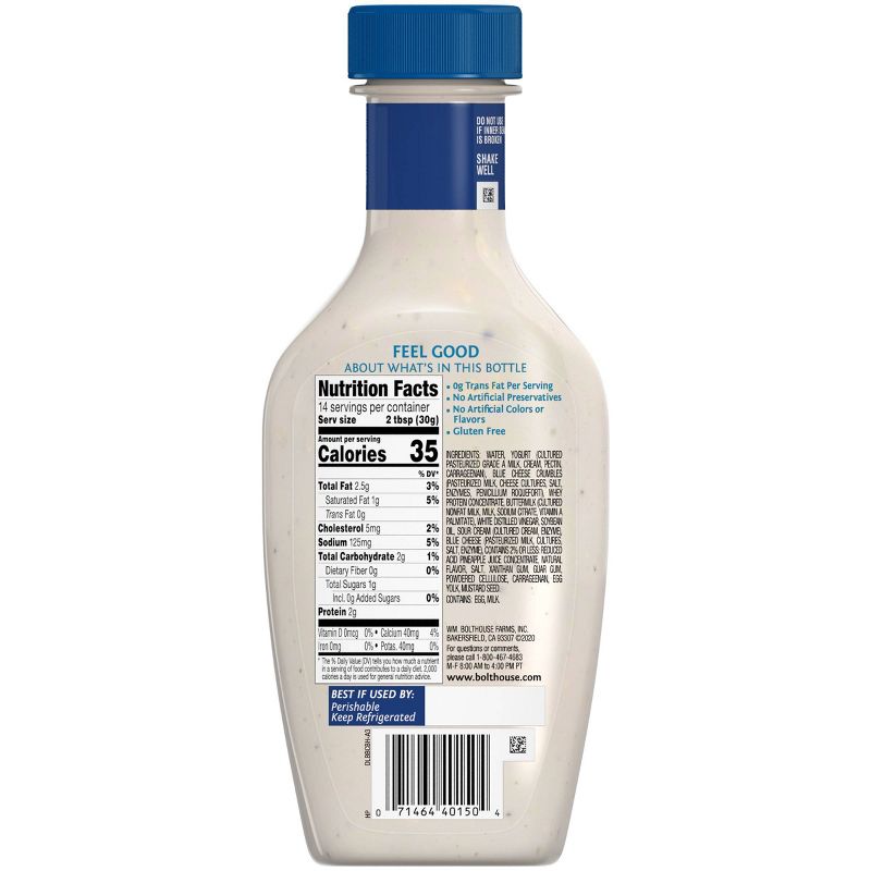 Bolthouse Farms Classic Ranch Yogurt Dressing - 14oz