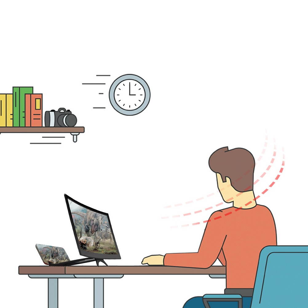 Mobile Phone Screen Magnifier Bracket Curved Screen Magnifier Bracket Mobile Phone Bracket