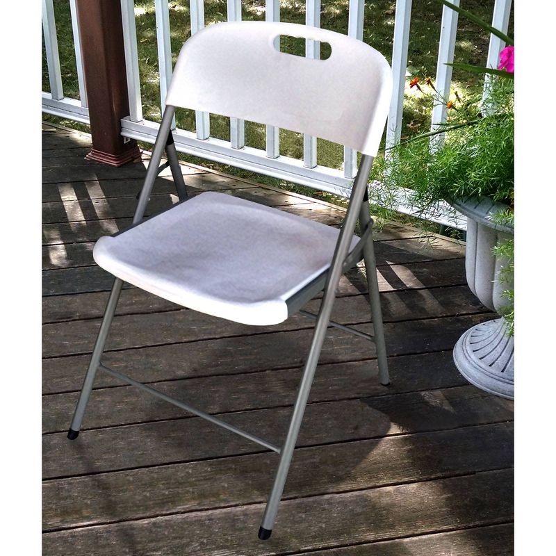 Folding Chair Off-White - Plastic Dev Group