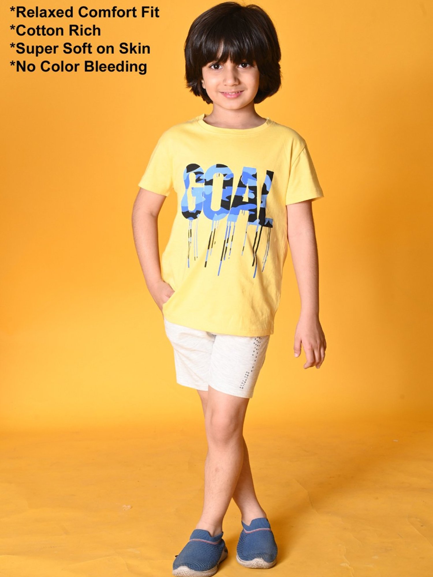 GJ baby Green & White Cotton Camouflage Full Sleeves T-Shirt Set