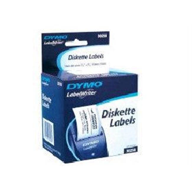 Dymo 30258 LabelWriter Self-Adhesive 2-1/8" X 2.75" Diskette Label, 400ct