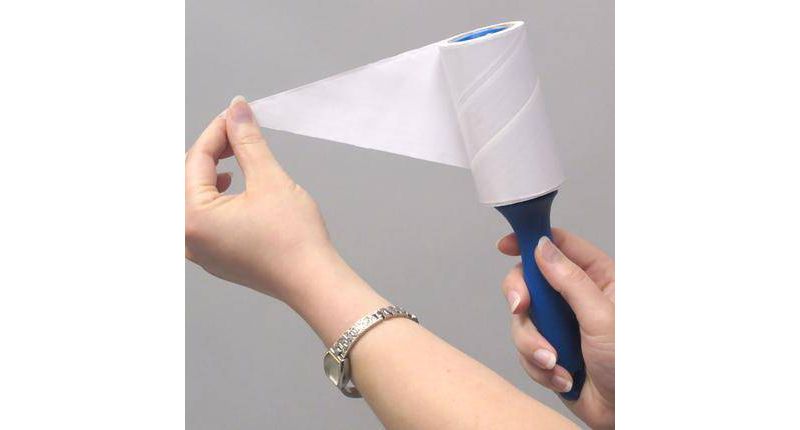 Household Essentials Set of 2 90 Sheet Cedar Fresh Lint Rollers with Replacement Sheets Blue