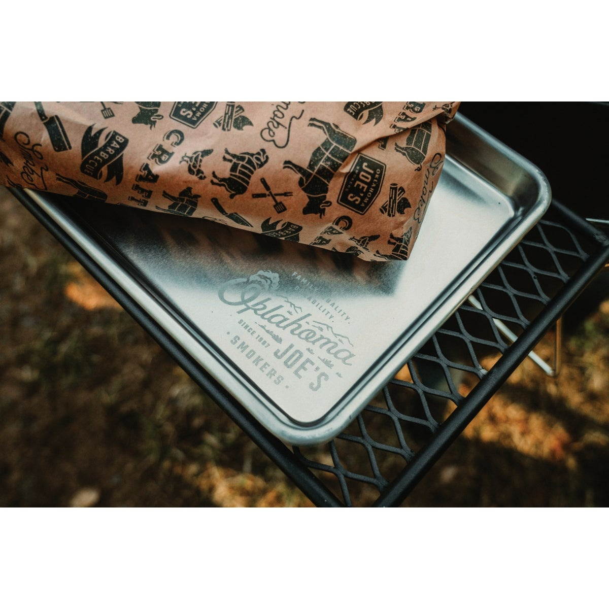 Oklahoma Joe's 13 In. W. x 9 In. L. Aluminum Serving Tray 7746212P06