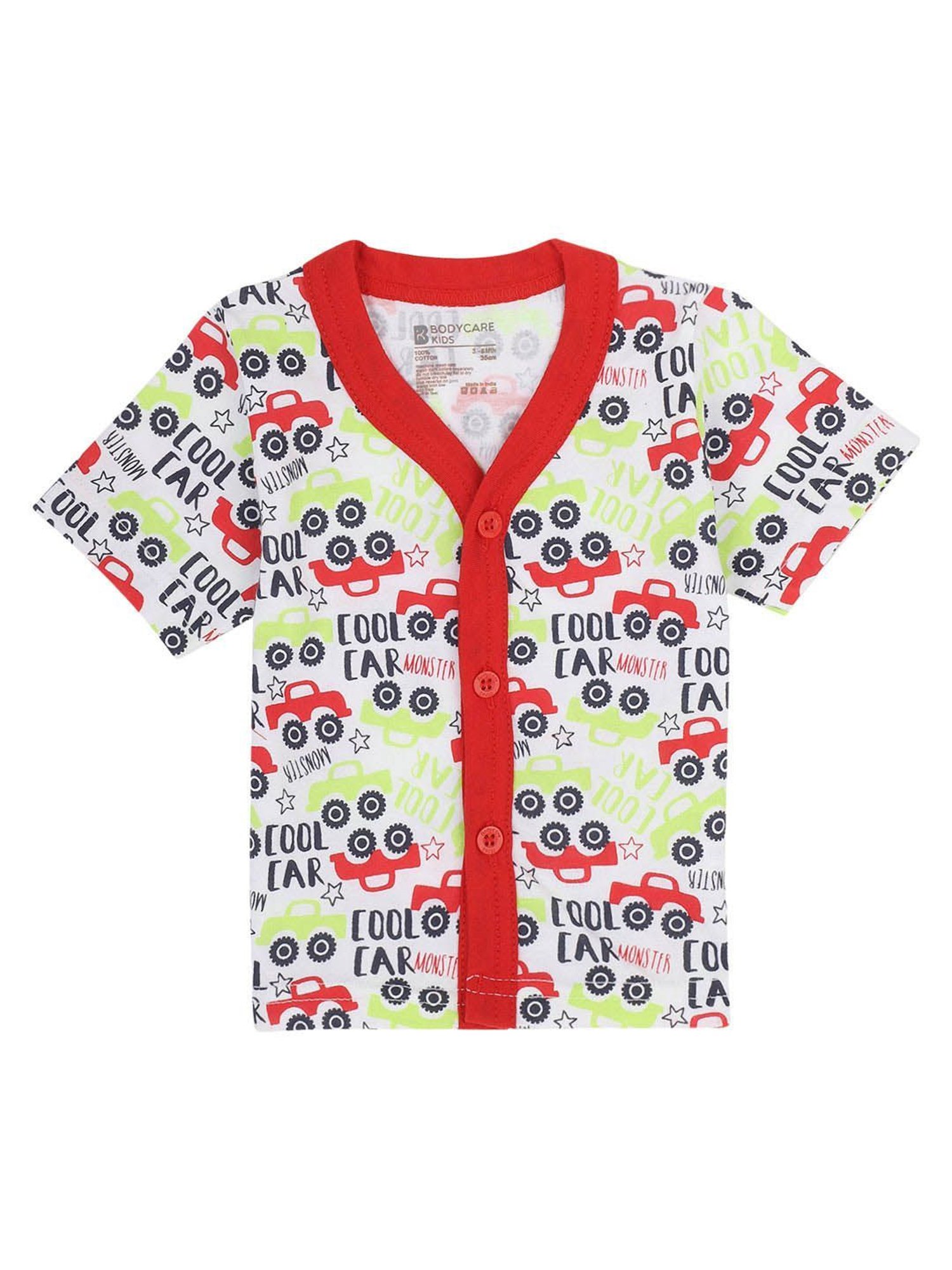 Bodycare Kids Assorted Printed Jhablas (Pack Of 3)