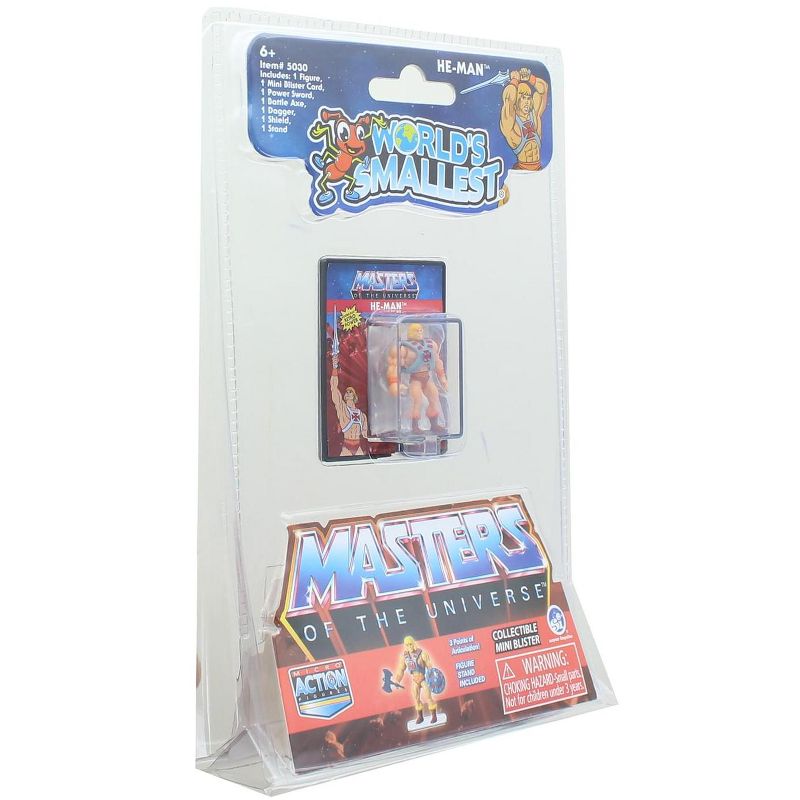 Super Impulse Masters of the Universe World's Smallest Microa Action Figure | He-Man
