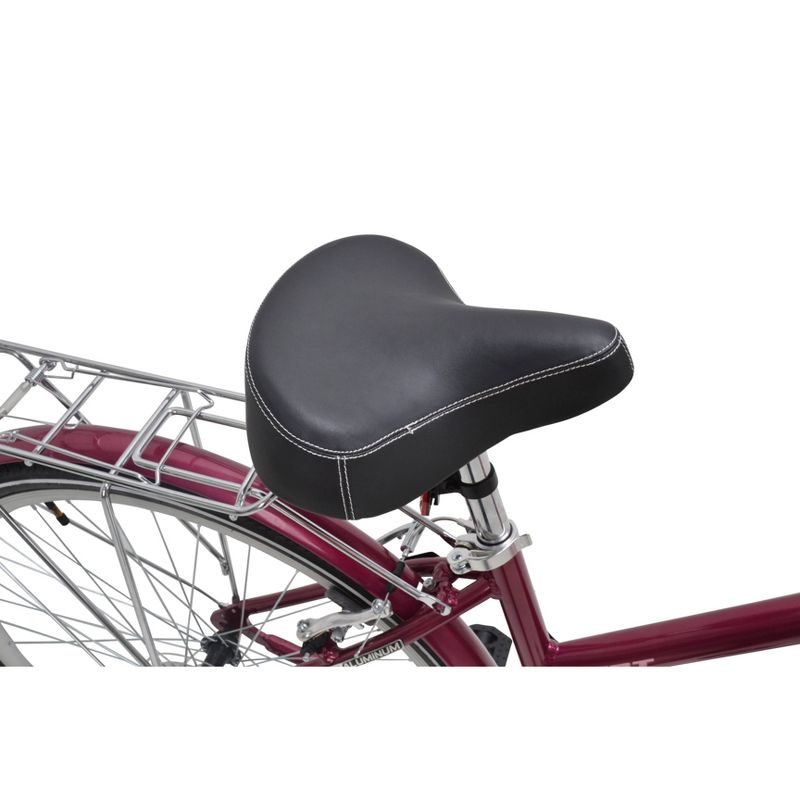 Kent Women's Ridgeway 700c/28" Hybrid Bike - Burgundy