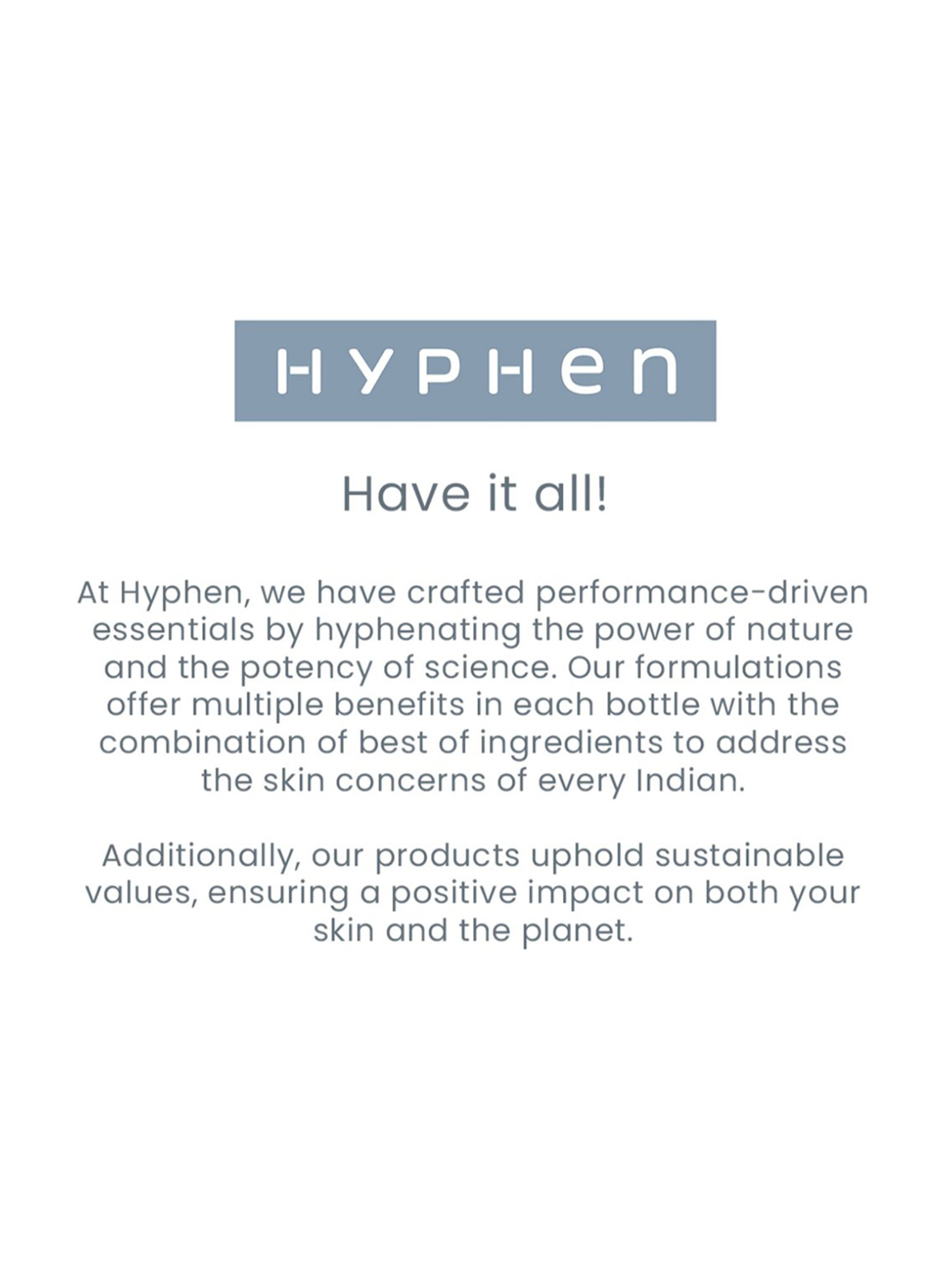 Hyphen Golden Hour Glow Serum & Hyphen Barrier Care Cream for Normal to Dry Skin Combo