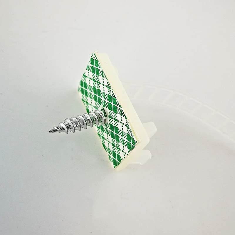 Wire Management Clips Clear Yellowish with Screw Hole 50 Pack Adjustable Zip Ties 3 Inch with 3M Adhesive TapeAdhesive Clips for Christmas LightsDeskWall to Hold Extension Cord