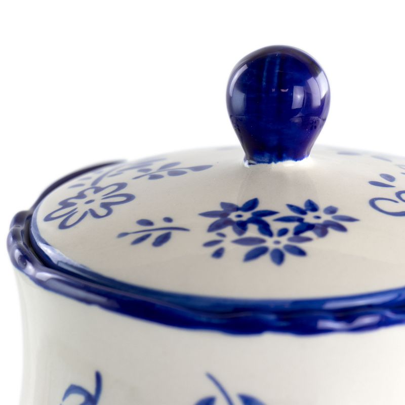 Meritage Botany 8.5 Inch Ceramic Cookie Jar with Lid