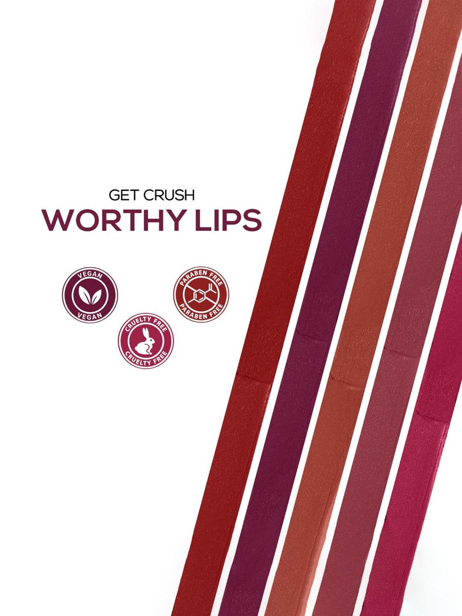 RENEE Crush Lipstick Carino - 4 gm