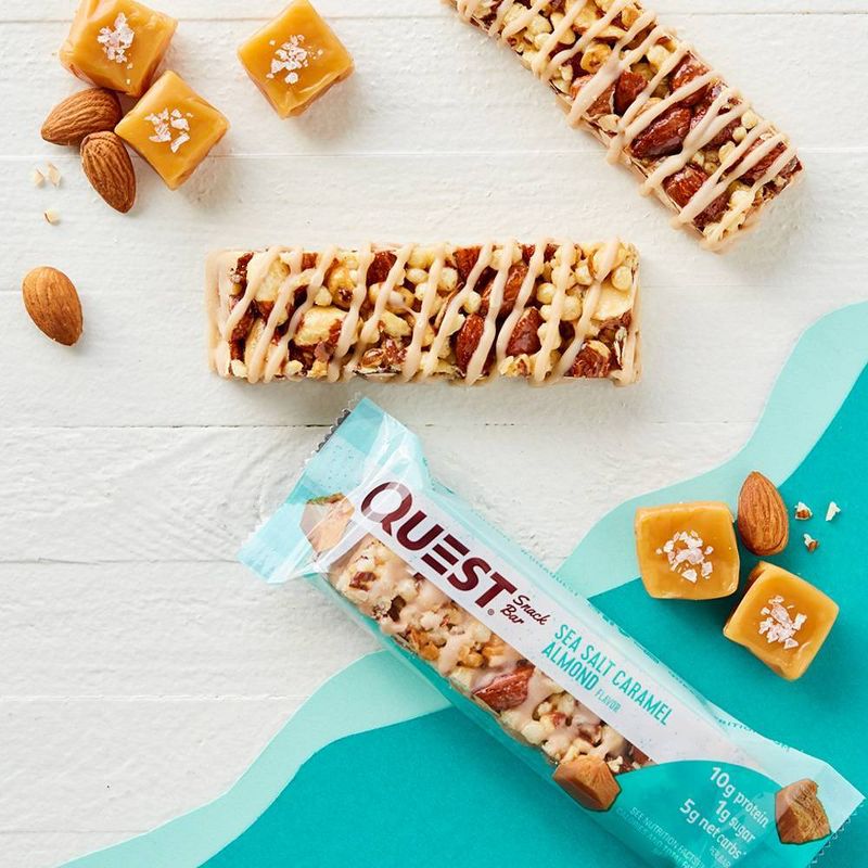 Quest Sea Salt Caramel Almond Snack Bar - 5ct/7.6oz