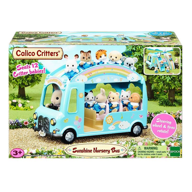 Calico Critters Sunshine Nursery Bus
