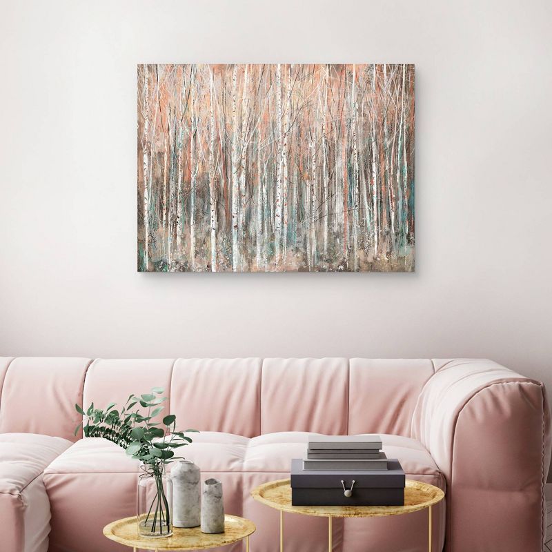 30" x 40" Coral Trees II by Studio Arts Canvas Art Print - Masterpiece Art Gallery