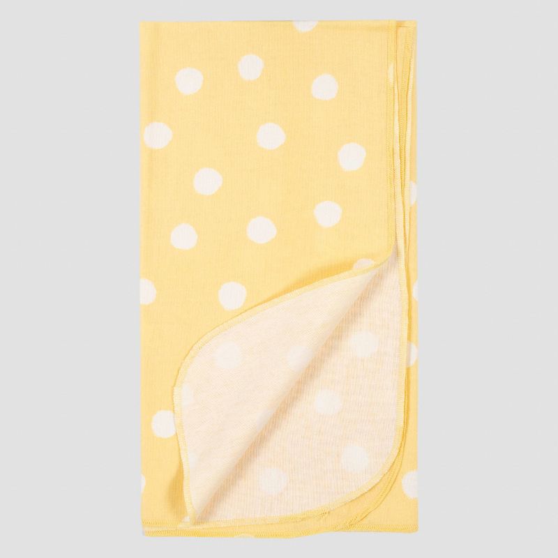 Gerber Baby Girls' 4pk Fox Flannel Blanket Set - Pink