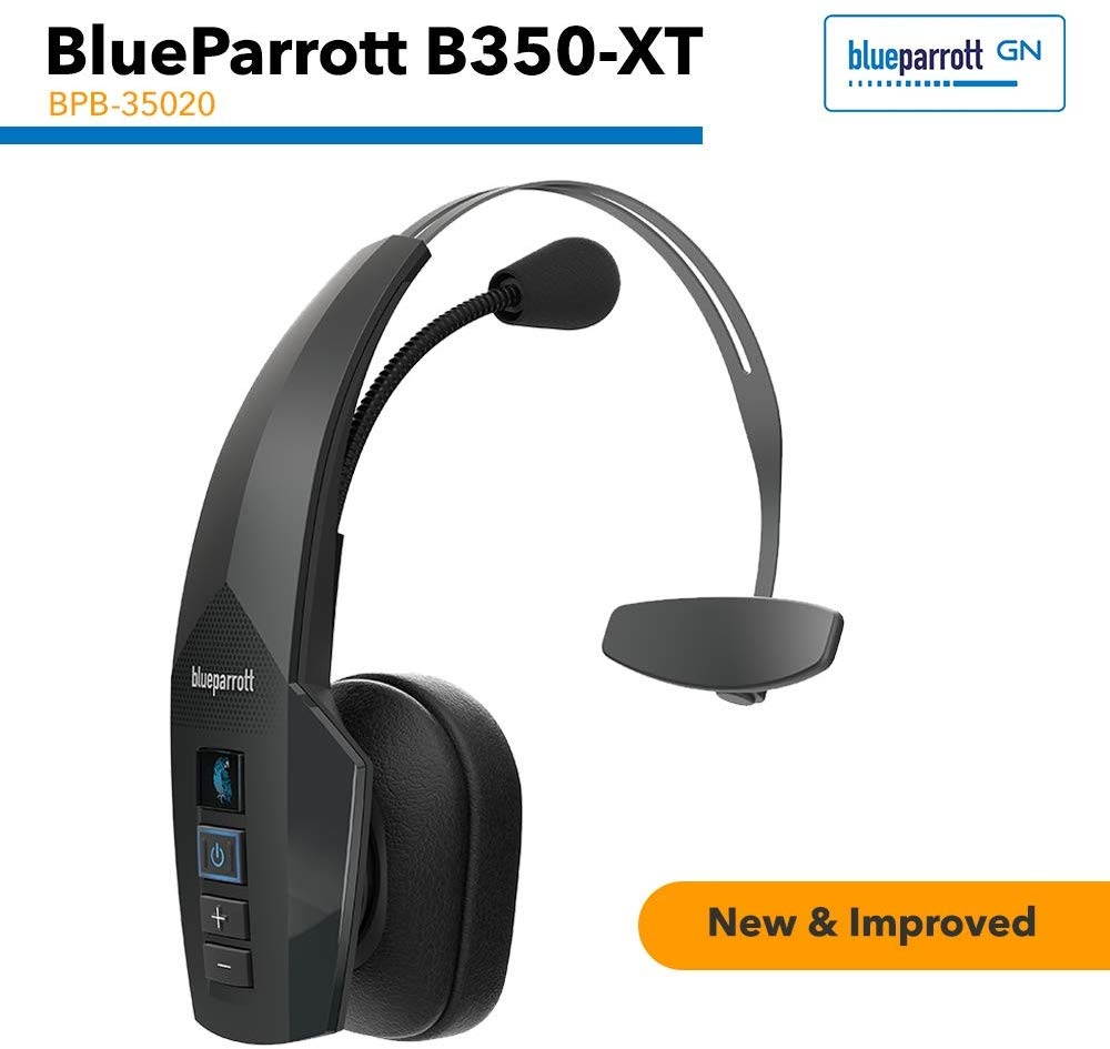 BlueParrott B350-XT BPB-35020 Wireless Noise-Canceling Headset