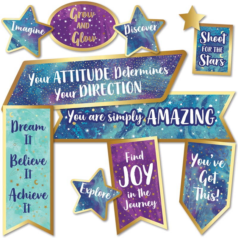 CARSON DELLOSA EDUCATION (3 PK) MOTIVATIONAL SIGNS MINI BB 110438BN