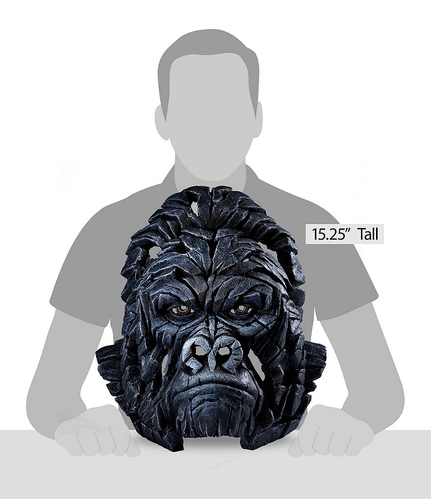 Edge Sculpture by Enesco Gorilla Bust
