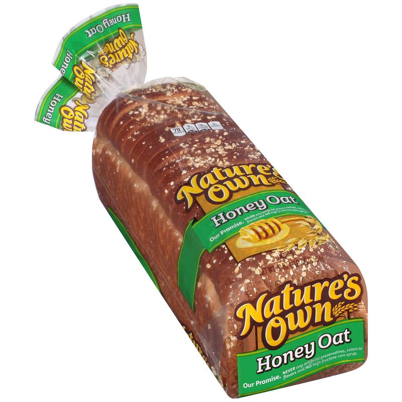 Nature's Own Honey Oat Sliced Bread - 20oz