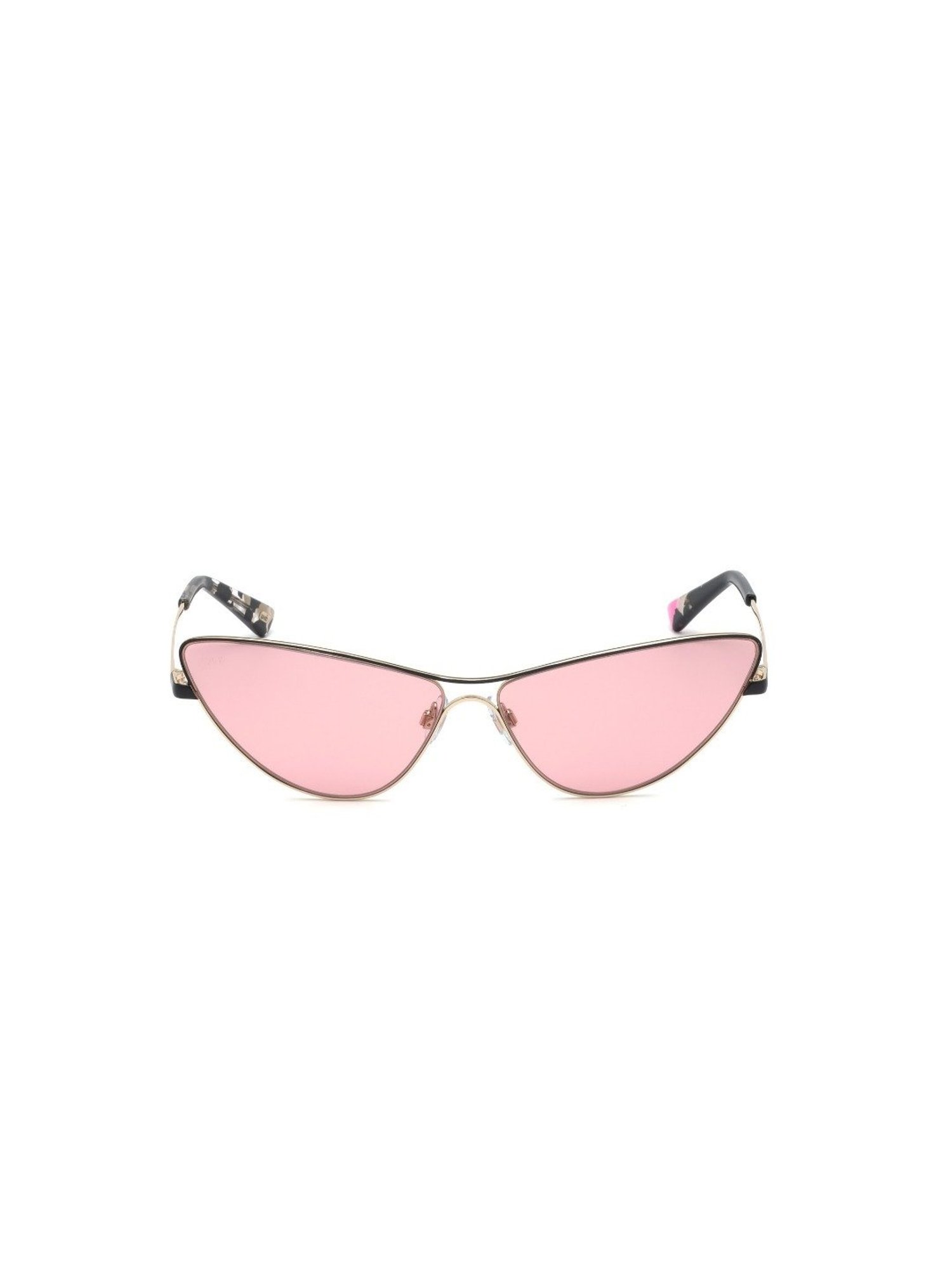 Web Eyewear Pink Cat Eye Sunglasses for Women Designed in Italy