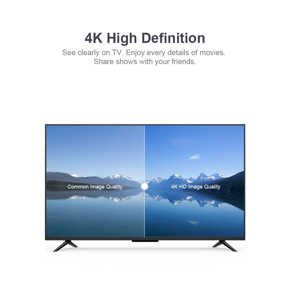 2.4G 4K HD Wireless WiFi Display Receiver TV Dongle TV Stick Adapter Android Miracast for IOS Android