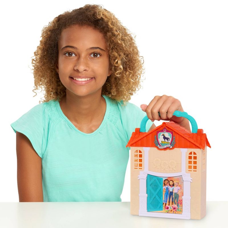 Spirit Riding Free Stow 'n Go Barn Playset