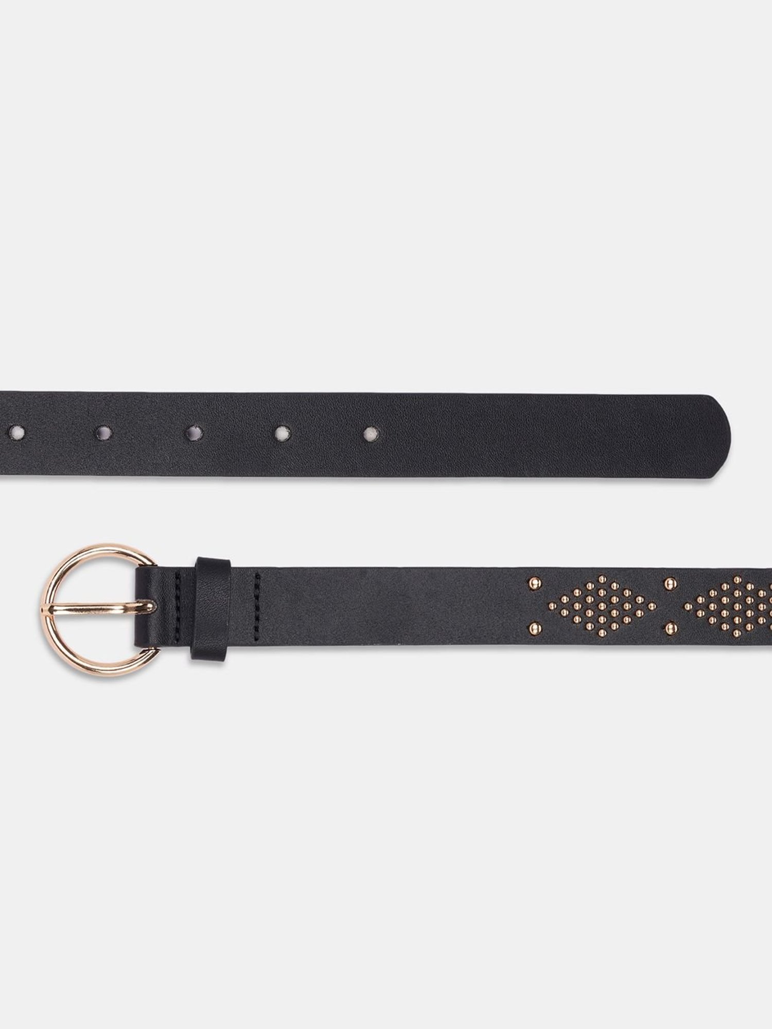 Forever Glam by Pantaloons Navy Narrow Belt for Women