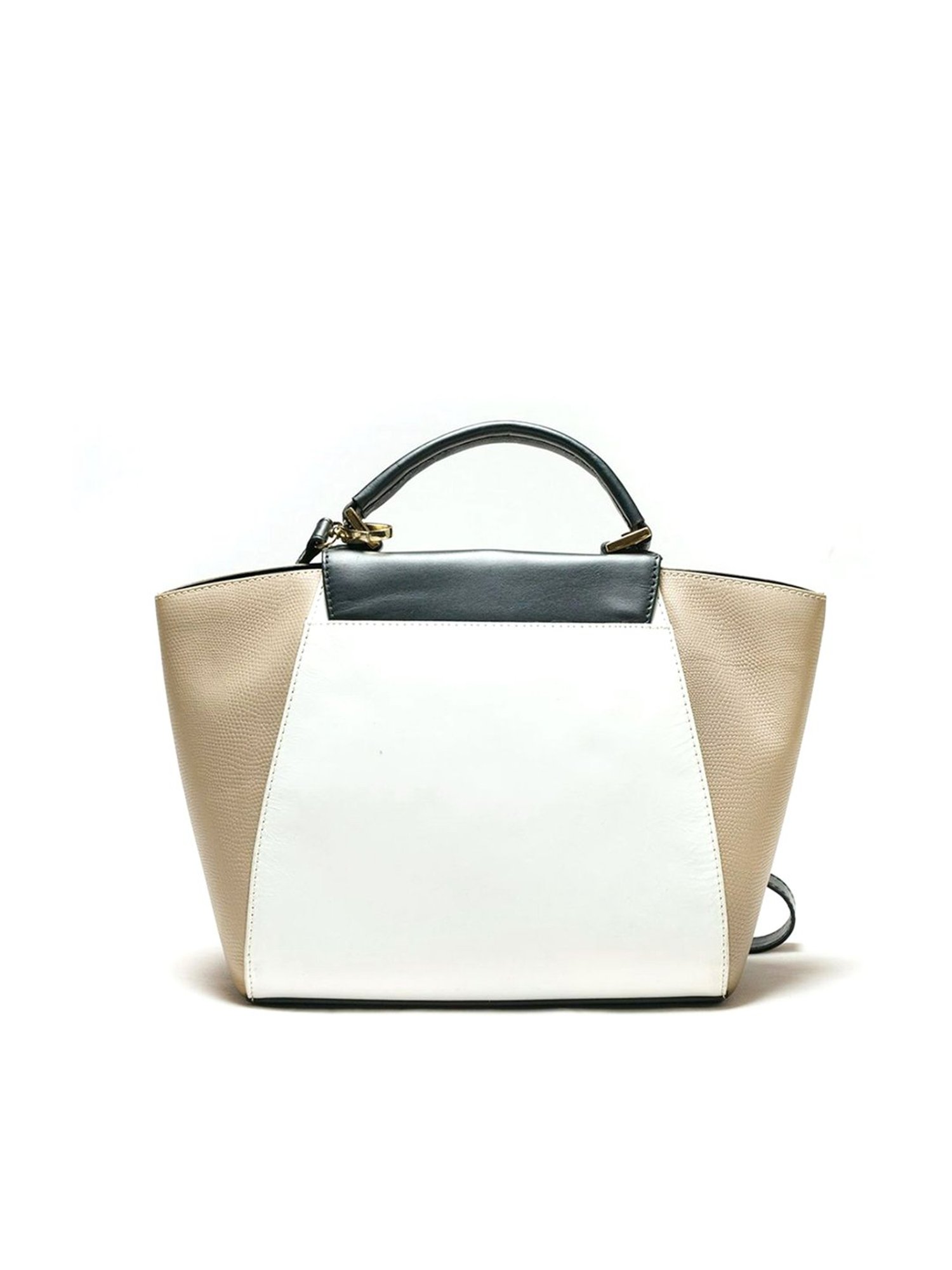 RI2K London Multicolor Leather Medium Satchel Handbag