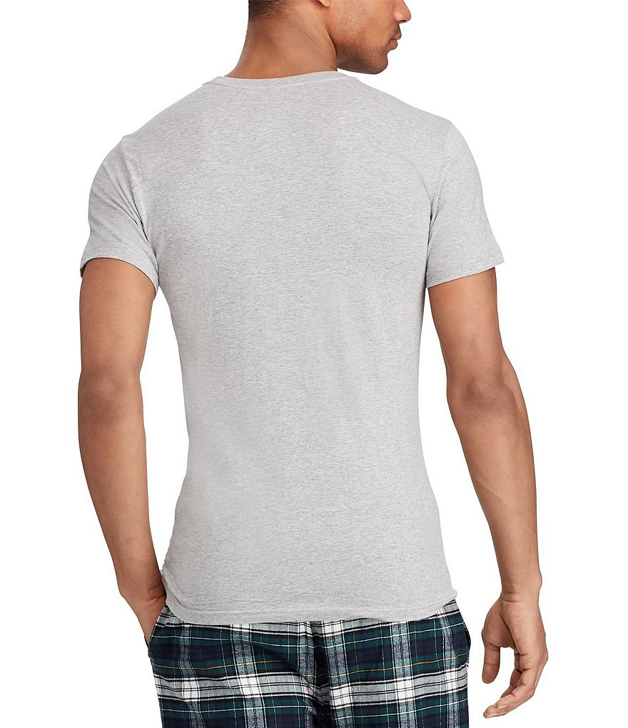 Jockey Signature Pima Cotton V-Neck T-shirts 3-Pack