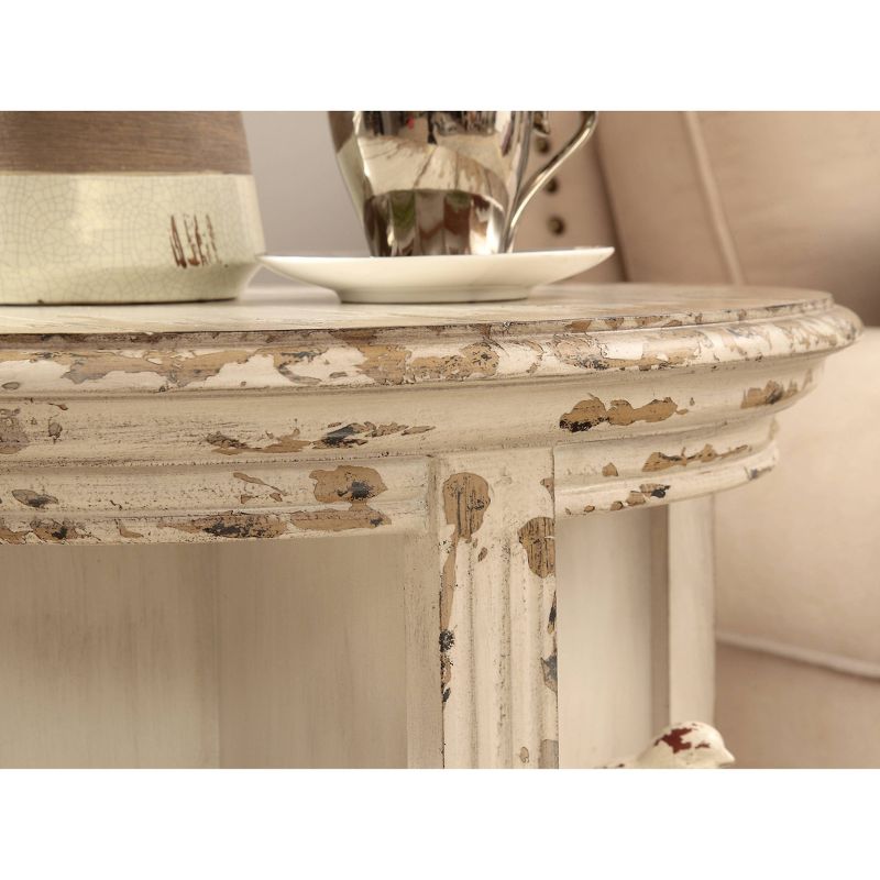 Benton Round Accent Table Cream - Treasure Trove Accents