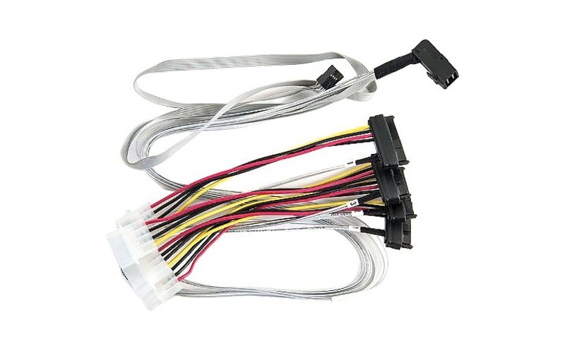 Microsemi Adaptec Mini-SAS HD/SAS Data Transfer Cable - 2.62 ft Mini-SAS HD/SAS Data Transfer Cable for Hard Drive