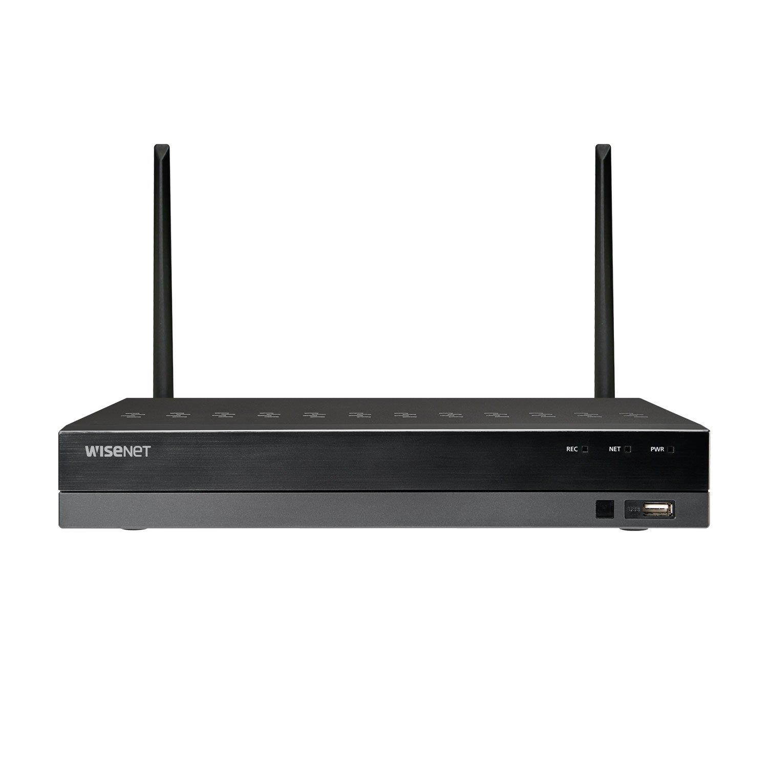 Wisenet 4-Channel Wi-Fi 1080p NVR Surveillance System with 1TB HD, 4-Cam 1080p