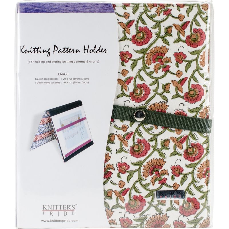 Knitter's Pride-Fold-Up Knitting Pattern Holder 10"X12"-Aspire Large