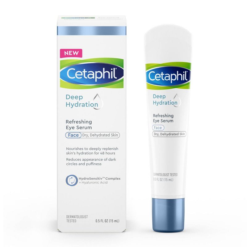 Cetaphil Deep Hydration Refreshing Eye Serum - 0.5oz