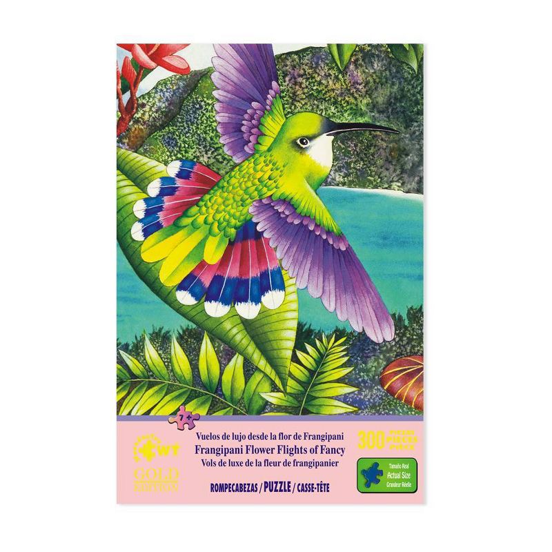 Wuundentoy Gold Edition: Frangipani Flower Flights of Fancy Jigsaw Puzzle - 300pc