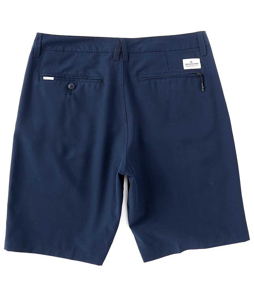Redsand Solid Heather 20#double; Outseam Hybrid Shorts