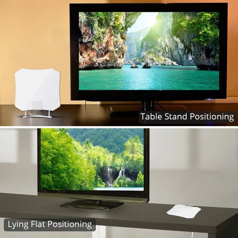 ANTOP Digital Indoor HDTV Antenna 30-45 Mile Range w/Smartpass Amplifier