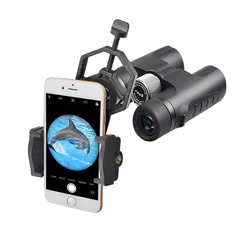 Telescope Adapter Camera Mount, Smartphone Mount, Work with Telescope Spotting Scope Microscope Monocular Binocular - Fits iPhone, Samsung, HTC, LG and Smartphone (Camera Adapter-C1)