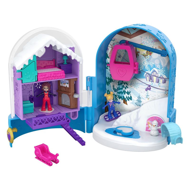 Polly Pocket Big Pocket World Snow Secret Compact